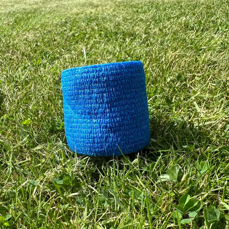 blue football sock tape