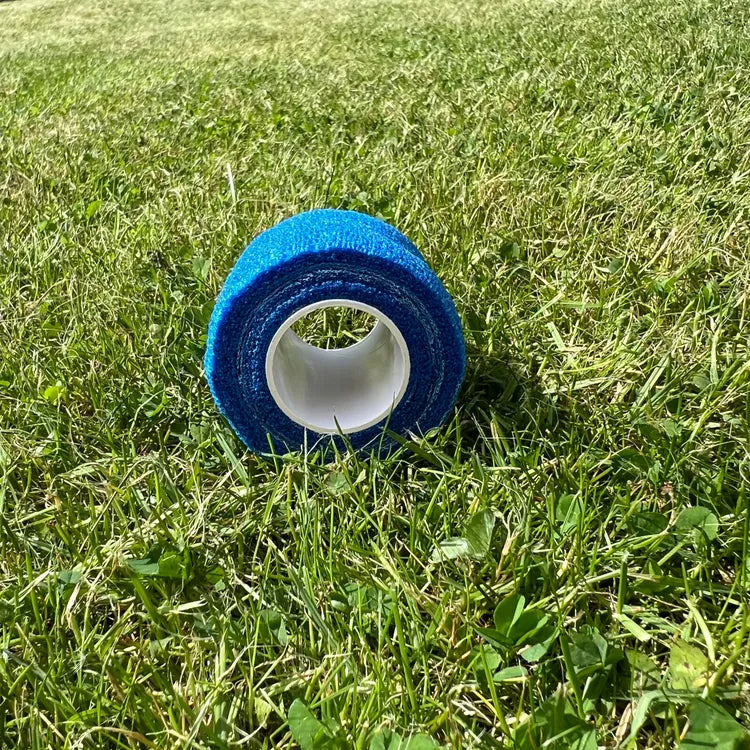 blue football sock tape