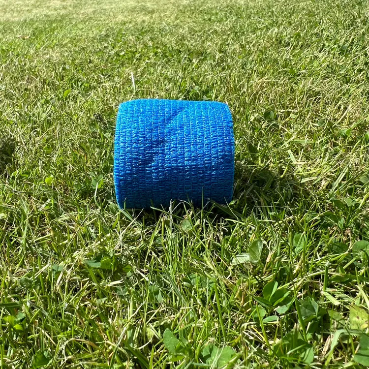 blue football sock tape