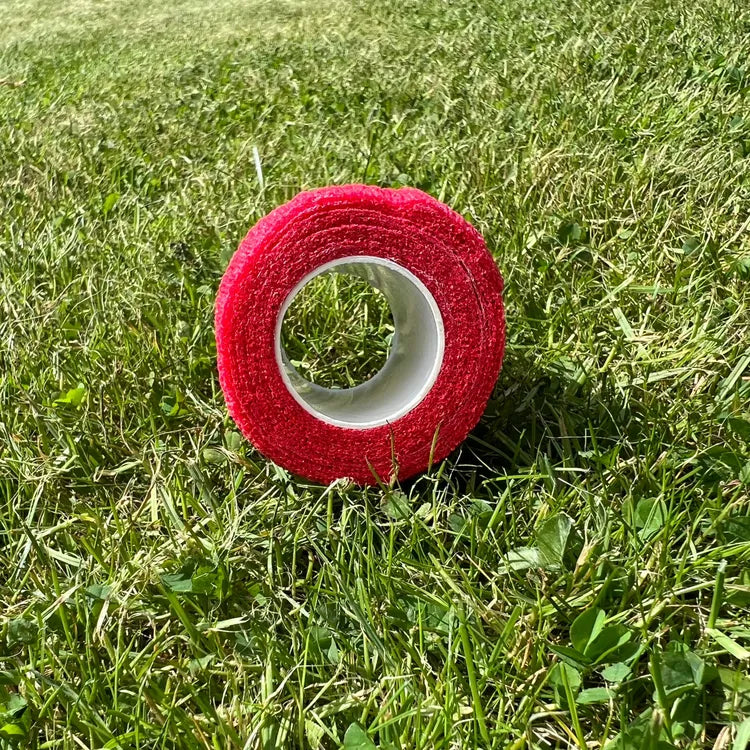 red football sock tape